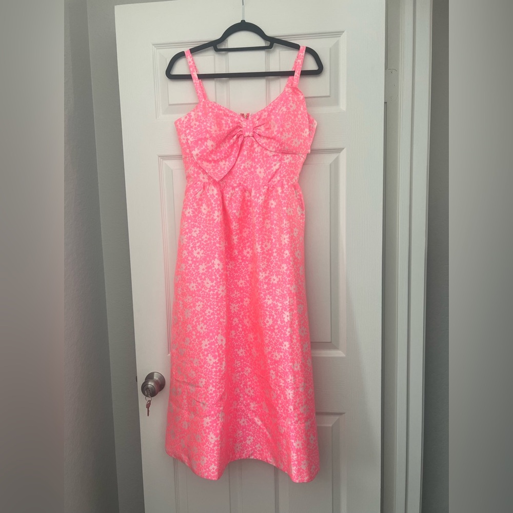 NWT Lilly Pultizer Ellara Jacquard in Roxie pink size 8